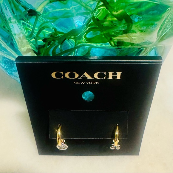 Coach Gold and Silver Earrings - Picture 2 of 6